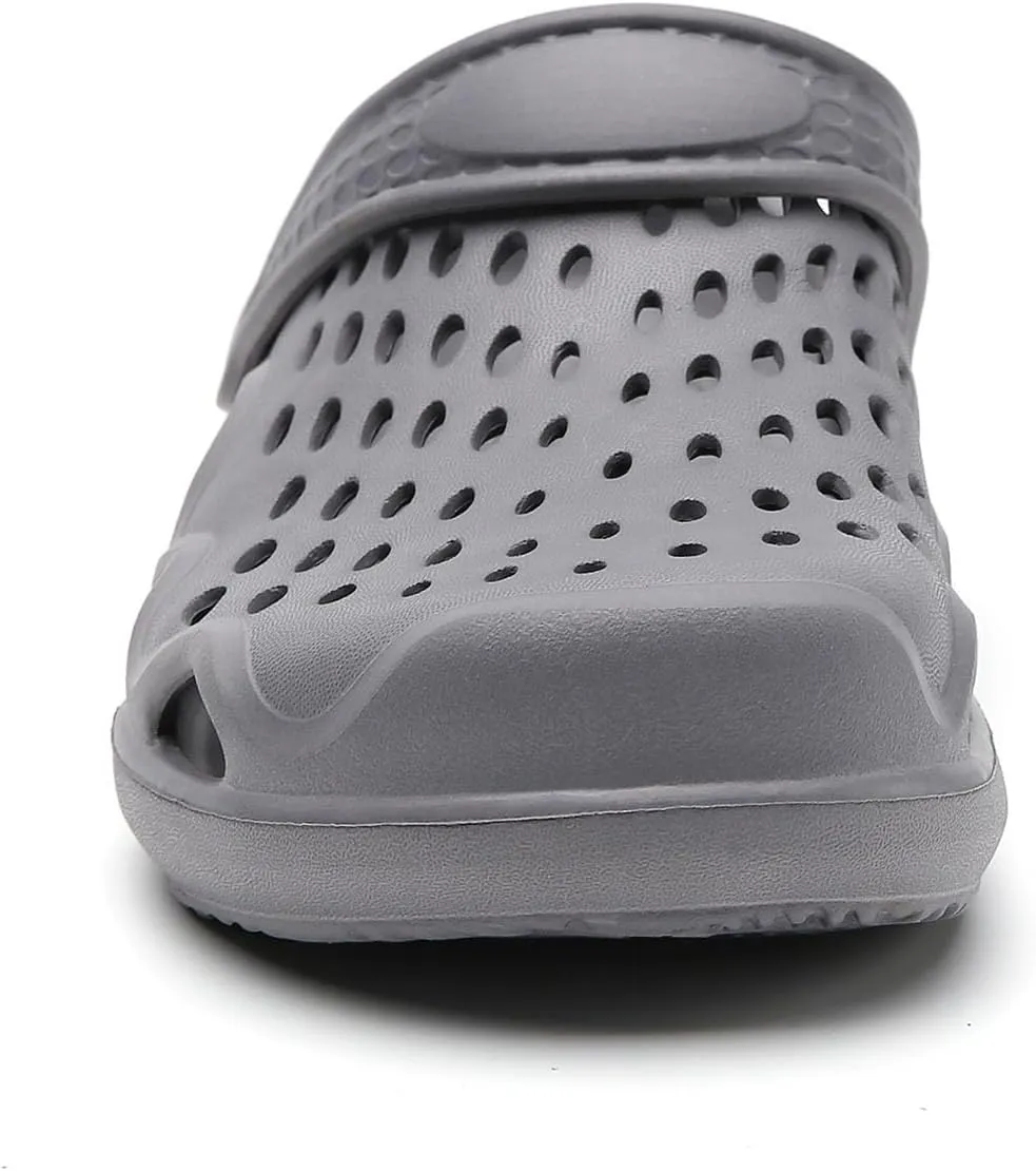 SECHRITE Clogs for Men Garden Shoes Water Sandals Mens Mules and Clogs Shower Slippers Waterproof Summer Slides