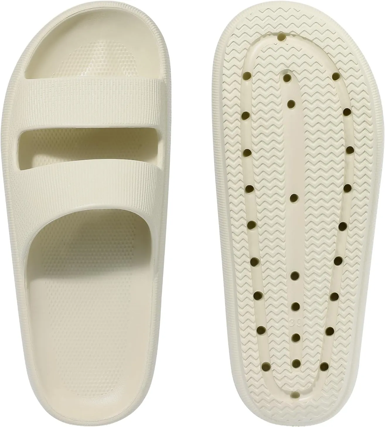 shevalues Orthopedic Slide Sandals for Women with Arch Support Pillow Soft Recovery Slip on Sandals Lightweight Summer Cloud Slippers for Plantar Fasciitis