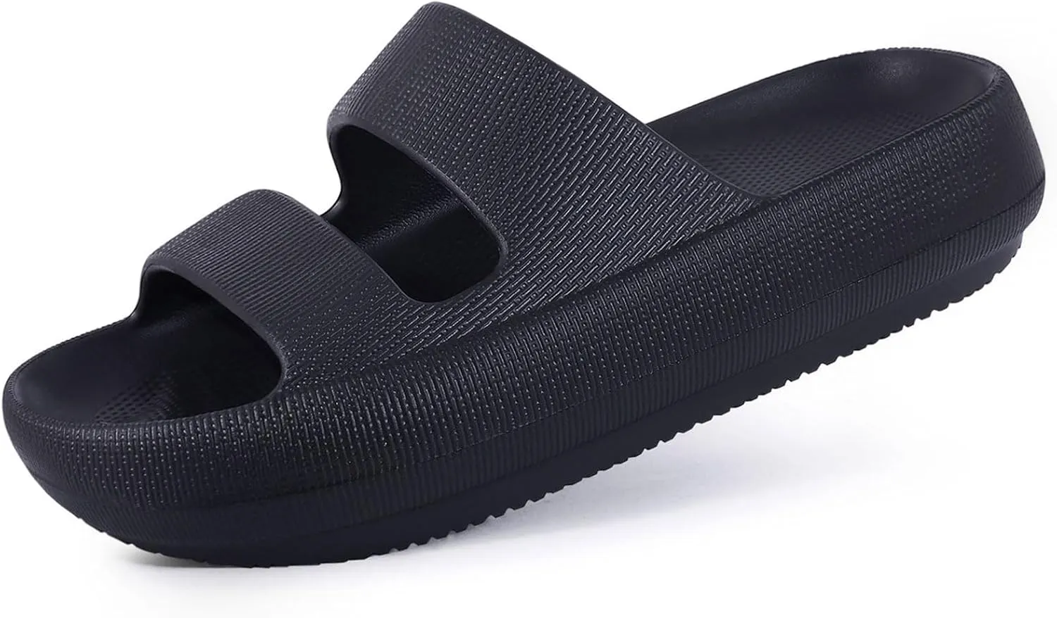 shevalues Orthopedic Slide Sandals for Women with Arch Support Pillow Soft Recovery Slip on Sandals Lightweight Summer Cloud Slippers for Plantar Fasciitis