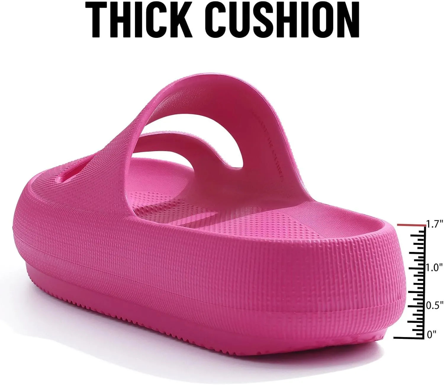 shevalues Orthopedic Slide Sandals for Women with Arch Support Pillow Soft Recovery Slip on Sandals Lightweight Summer Cloud Slippers for Plantar Fasciitis
