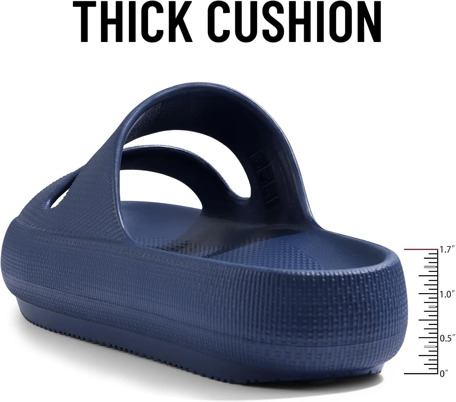shevalues Orthopedic Slide Sandals for Women with Arch Support Pillow Soft Recovery Slip on Sandals Lightweight Summer Cloud Slippers for Plantar Fasciitis