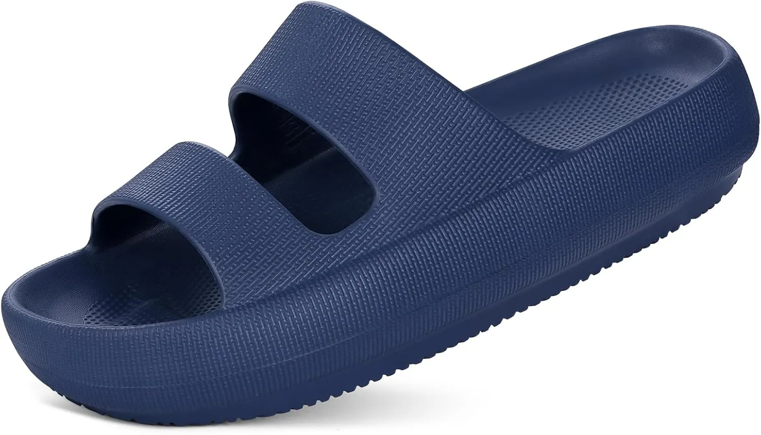 shevalues Orthopedic Slide Sandals for Women with Arch Support Pillow Soft Recovery Slip on Sandals Lightweight Summer Cloud Slippers for Plantar Fasciitis