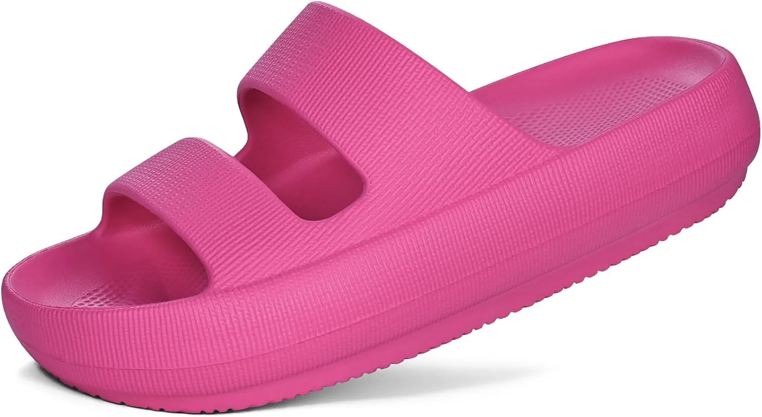 shevalues Orthopedic Slide Sandals for Women with Arch Support Pillow Soft Recovery Slip on Sandals Lightweight Summer Cloud Slippers for Plantar Fasciitis
