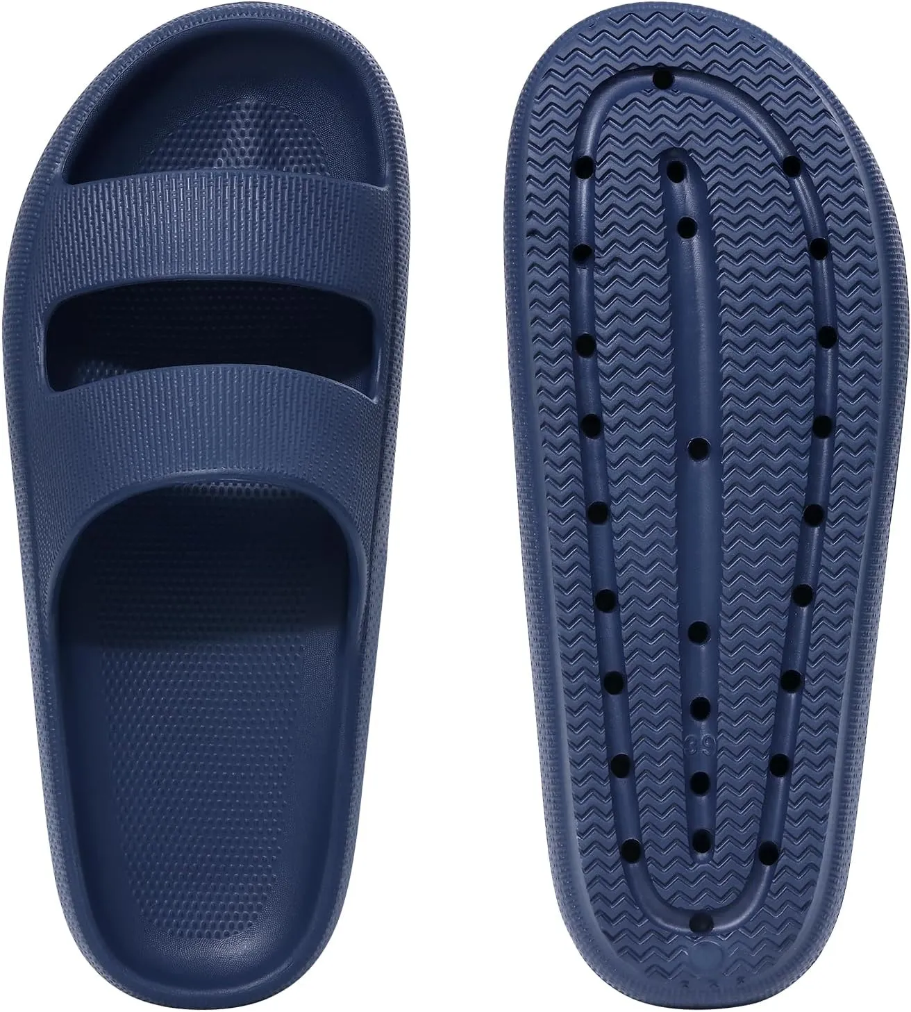 shevalues Orthopedic Slide Sandals for Women with Arch Support Pillow Soft Recovery Slip on Sandals Lightweight Summer Cloud Slippers for Plantar Fasciitis