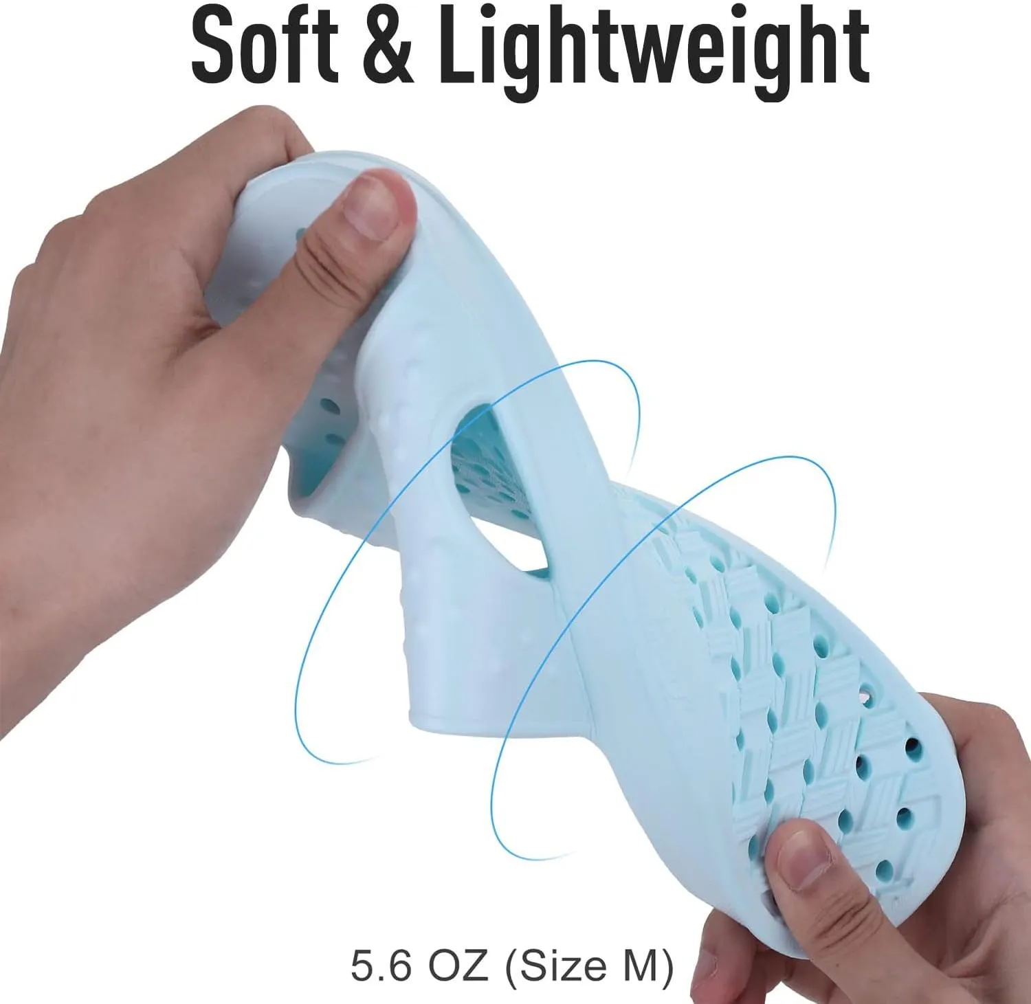 shevalues Shower Shoes for Women with Arch Support Quick Drying Pool Slides Lightweight Beach Sandals with Drain Holes