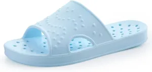 shevalues Shower Shoes for Women with Arch Support Quick Drying Pool Slides Lightweight Beach Sandals with Drain Holes