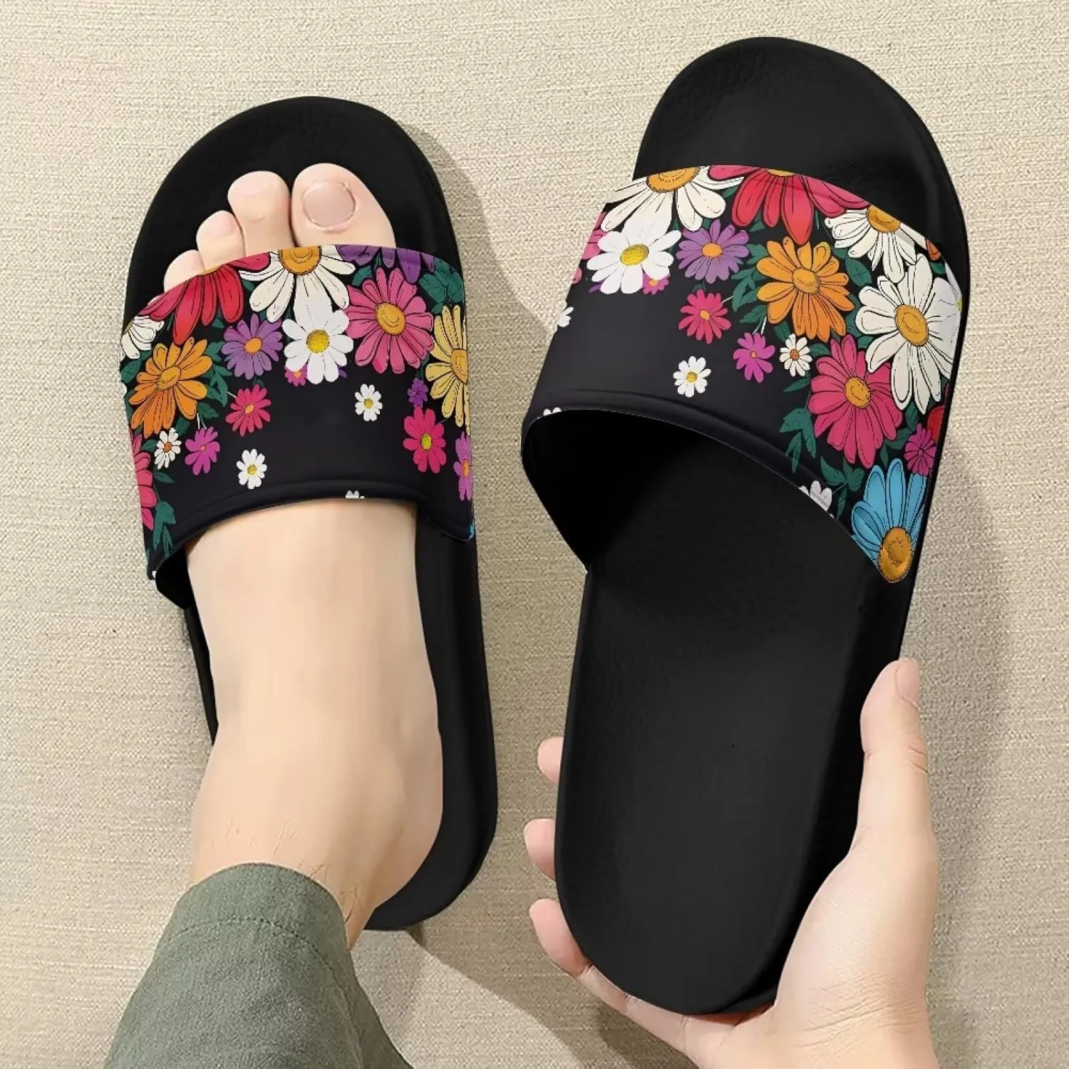 Slides For Women Pool and Beach Sandal Lady