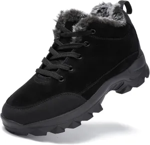 SNEKARMIN Men Snow Boots Outdoor Shoes For Male Thick Sole Sneakers for Men Winter Shoes Botines Tenis Keep Warm Fluff Mens Ankle Boots