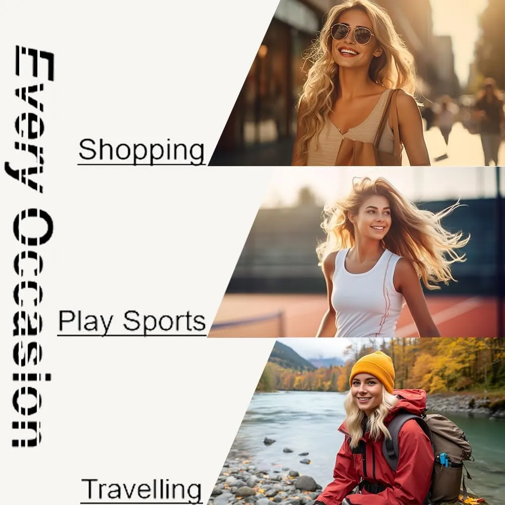 Snow Boots for Women,Platform Winter Boots Warm Sneaker,Hiking Shoes Waterproof with Zipper