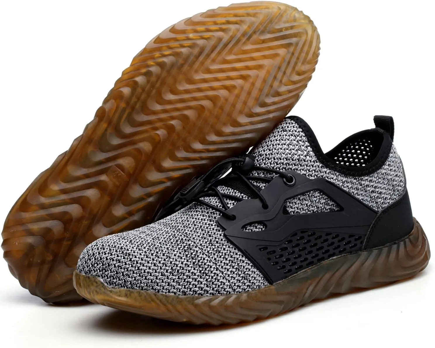 SUADEX Steel Toe Shoes Men Women Indestructible Work Safety Shoes Working Industrial Construction Sneakers