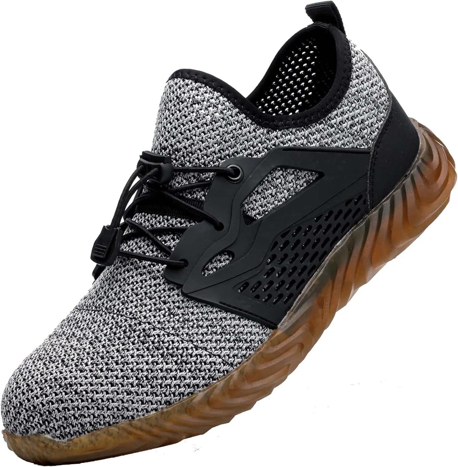 SUADEX Steel Toe Shoes Men Women Indestructible Work Safety Shoes Working Industrial Construction Sneakers
