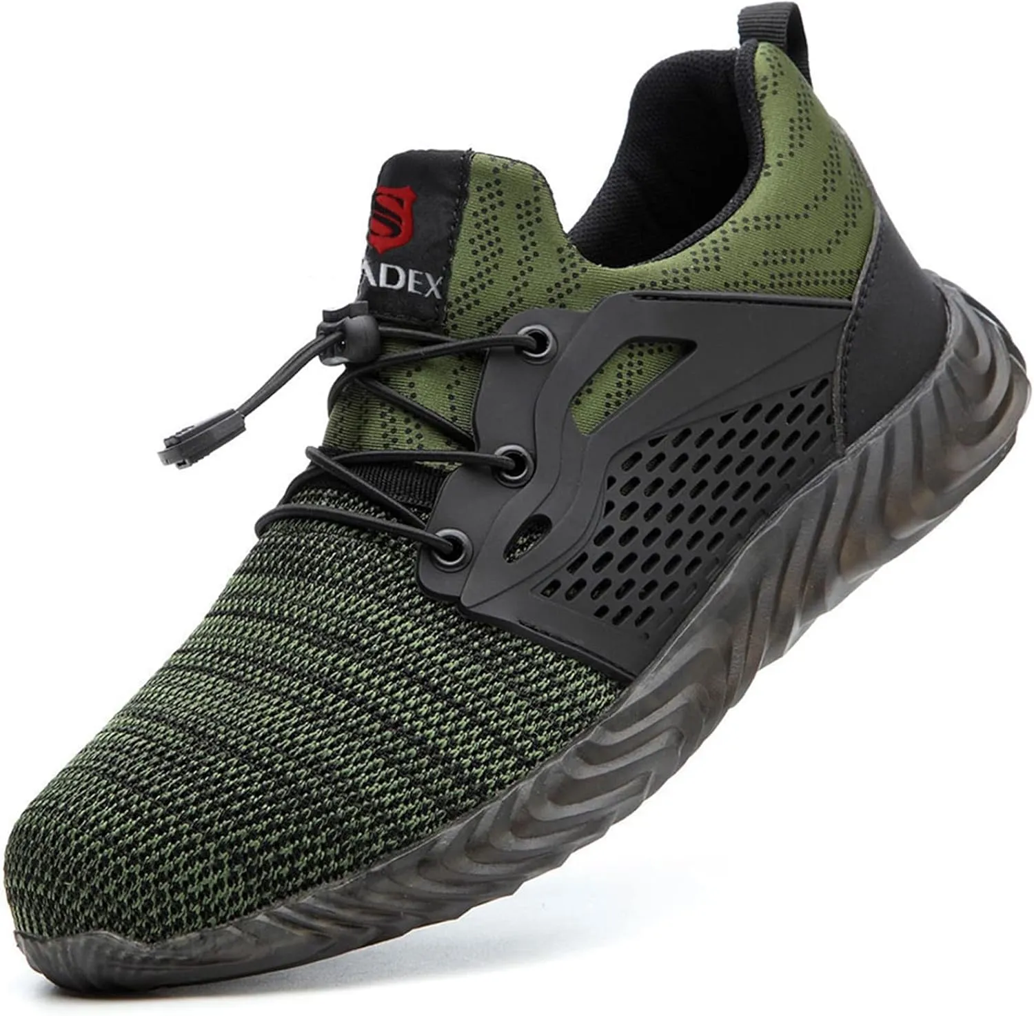 SUADEX Steel Toe Shoes Men Women Indestructible Work Safety Shoes Working Industrial Construction Sneakers