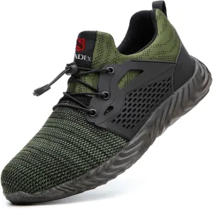 SUADEX Steel Toe Shoes Men Women Indestructible Work Safety Shoes Working Industrial Construction Sneakers