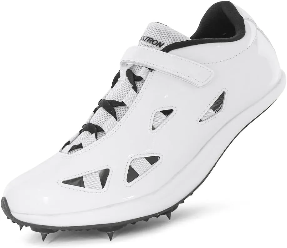 THESTRON New Track Spikes Shoes Men Women Kids Track and Fields Sneakers Athletics Spikes Sprint Shoes Professional Track Running Racing Shoes Youth Jumping Sneakers with Spikes