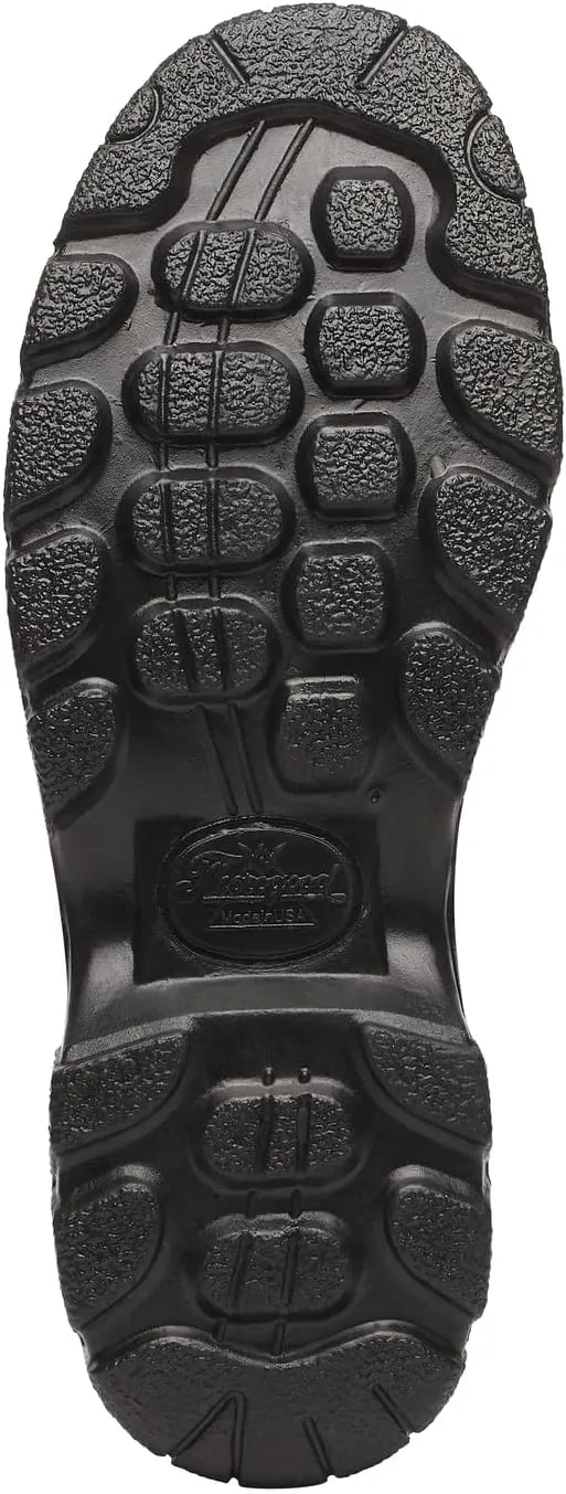 Thorogood Soft Streets Chukka Boots for Men - Premium Black Leather with Comfort Insole and Slip-Resistant Outsole; Berry Compliant and Postal Certified