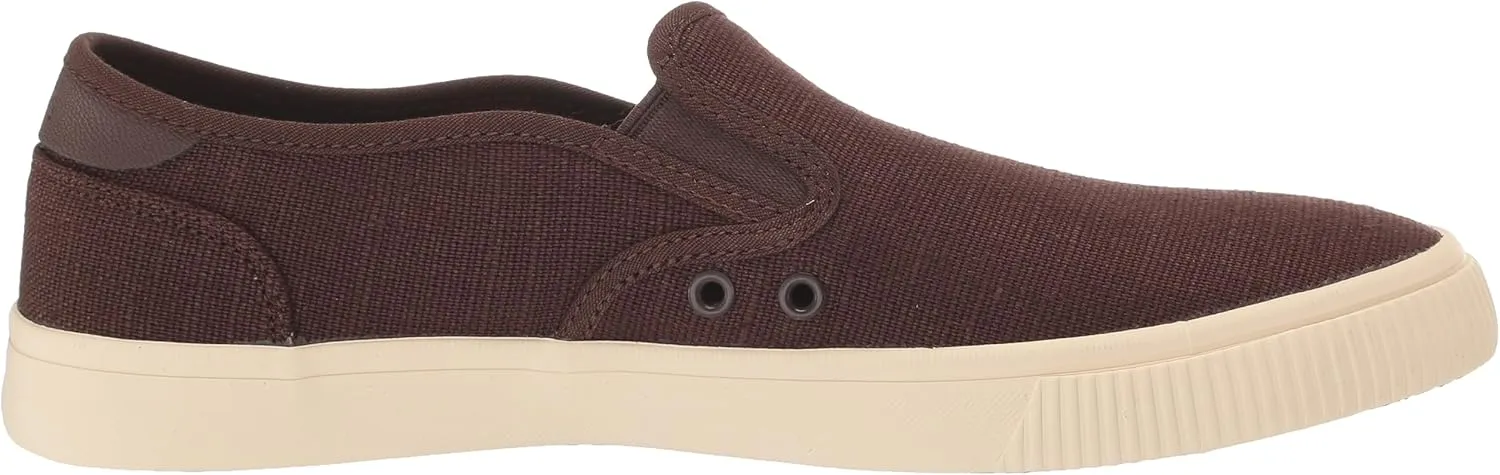 TOMS Mens Baja Slip On Sneakers Shoes Casual - Black