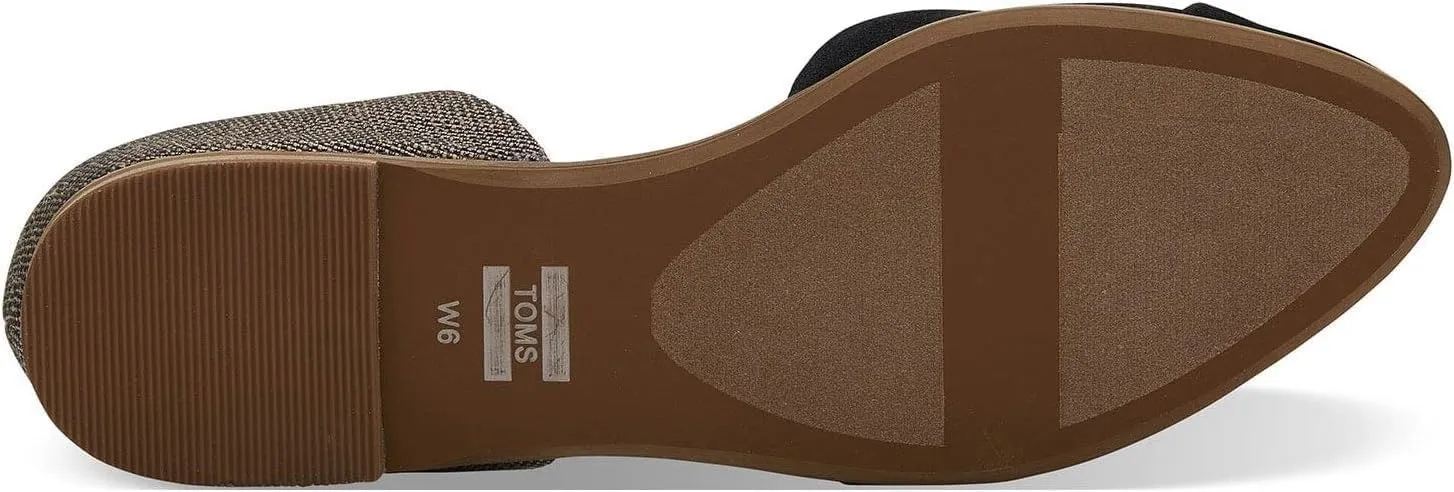 TOMS Mens Baja Slip On Sneakers Shoes Casual - Black