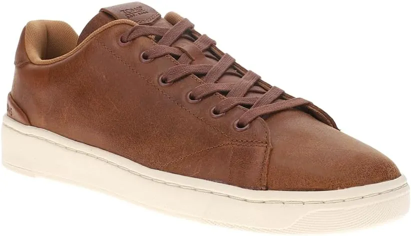 TOMS Mens Travel Lite Low Lace Up Sneakers Shoes Casual - Black