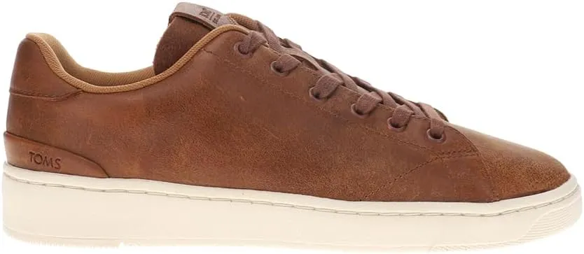 TOMS Mens Travel Lite Low Lace Up Sneakers Shoes Casual - Black