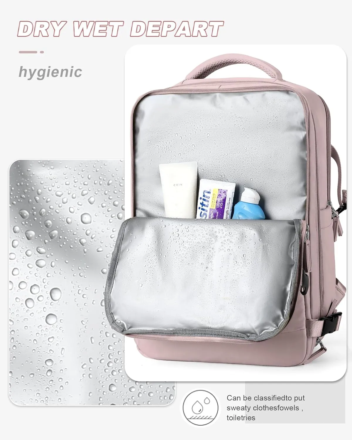 Travel Backpack Carry On Flight Approved Gym Backpack For Women Men Carry On Backpack For Airplanes Personal Item Travel Bag Laptop Backpack For Traveling On Airplane Travel Essentials