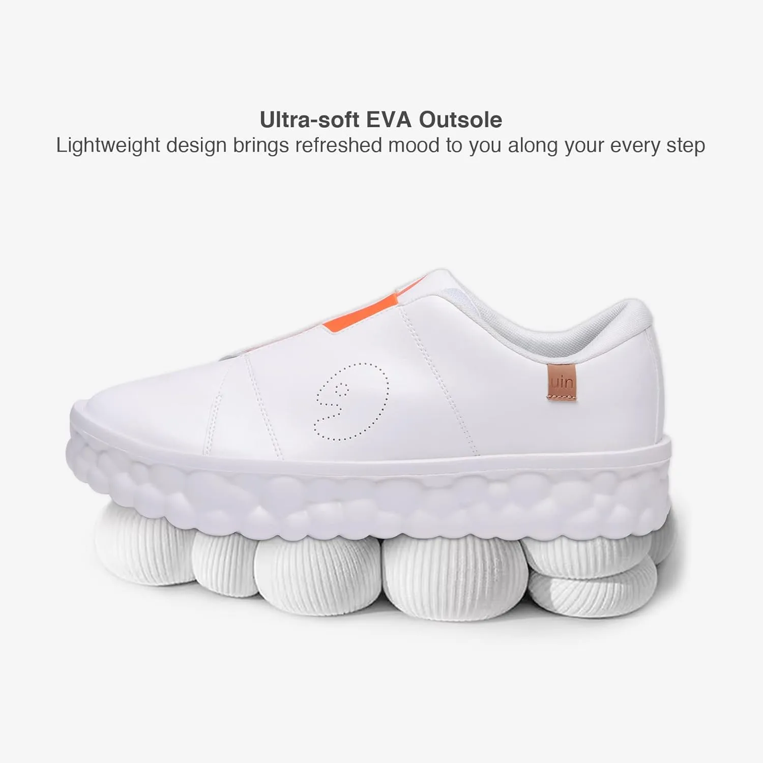 UIN Men's Fashion Sneakers Lightweight Walking Casual Slip Ons Art Painted Athletic Travel Skate Shoes Las Ramblas