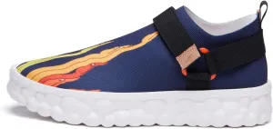 UIN Men's Fashion Sneakers Lightweight Walking Casual Slip Ons Art Painted Athletic Travel Skate Shoes Las Ramblas