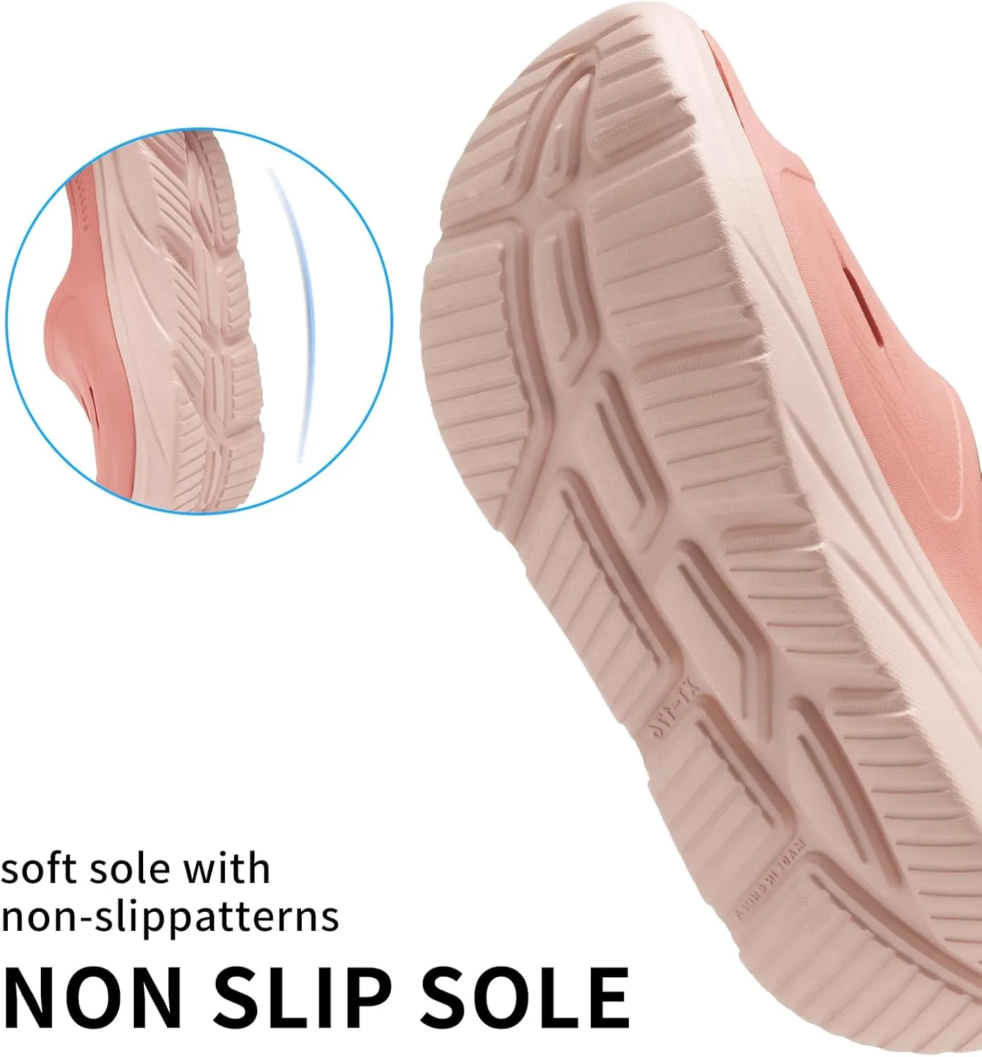 Unisex Adult Recovery Slides, Women and Men’s Plantar Fasciitis Thick Cushion Sandals with Arch Support, Orthotic Athletic Comfortable Lightweight Slippers for Indoor Outdoor