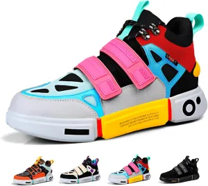 Unisex Platform Shoes Women’s Men’s Fashion Casual Chunky Sneakers Aesthetic Walking Dancing Jogging Couple Shoes