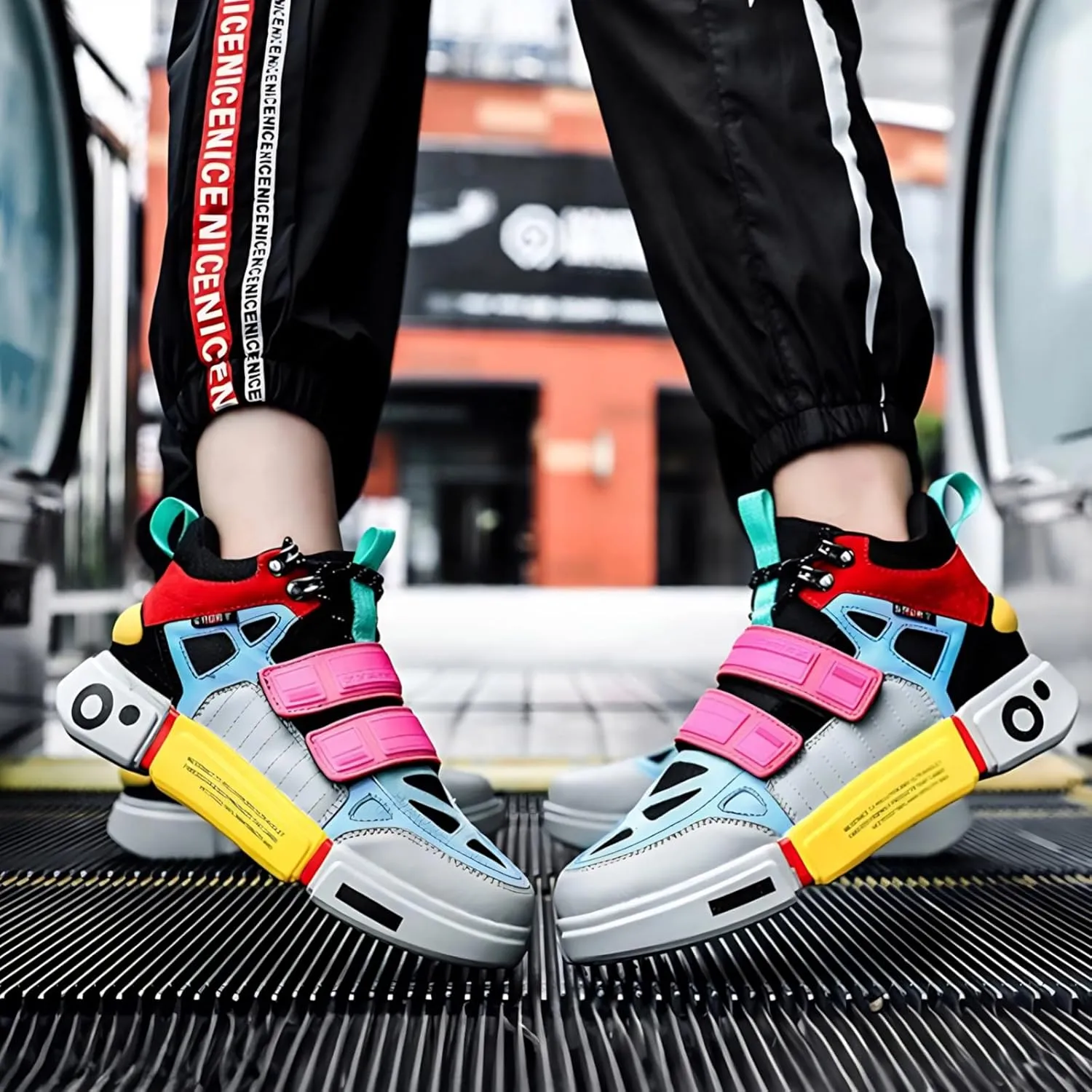 Unisex Platform Shoes Women’s Men’s Fashion Casual Chunky Sneakers Aesthetic Walking Dancing Jogging Couple Shoes