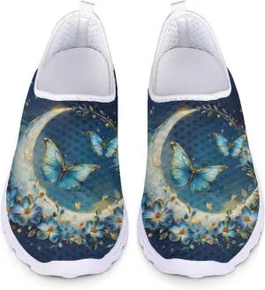 Veniyate Summer Lightweight Womens Athletic Aqua Shoes Slip on Sandals Flats