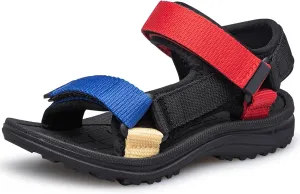 vibdiv Boys Girls Sandals Open-Toe Summer Outdoor Unisex Child Sport Sandals Athletic Lightweight(Toddler/Little Kid/Big Kid)