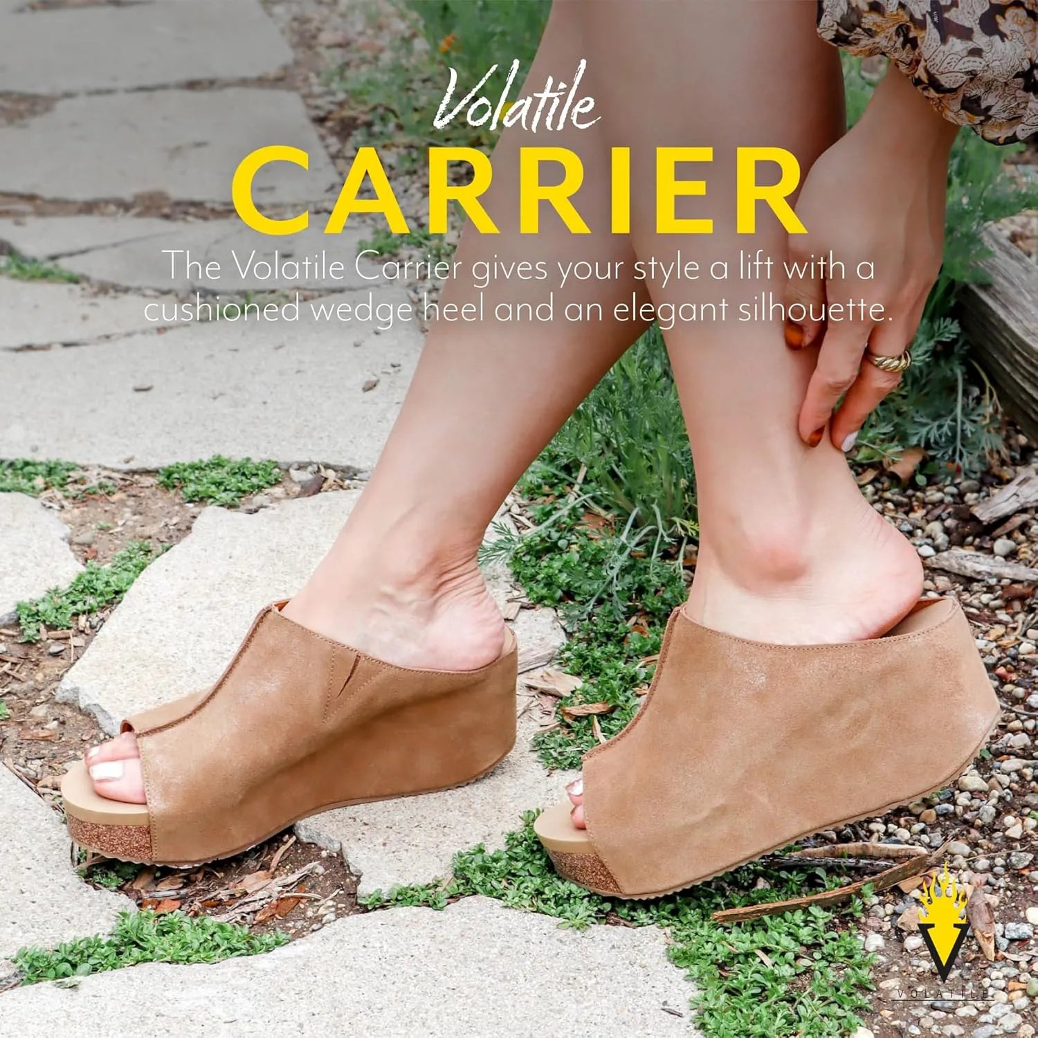 VOLATILE Women's Carrier Wedge Sandal