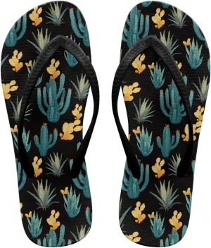 Walking Flip Flops Flat Sandal Yoga Mat Summer Beach Shoe Thong Slippers for Women with Arch Support