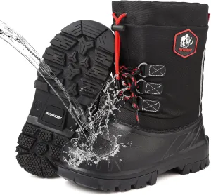 Winter Boots for Men Snowmobile Boots Waterproof for Cold-Weather Up to -40°C