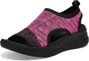 Women Walking Sandals Arch Support Orthotic Comfortable Plantar Fasciitis Non-slip Casual Open Toe Sport Sandals for Athletic Summer Beach
