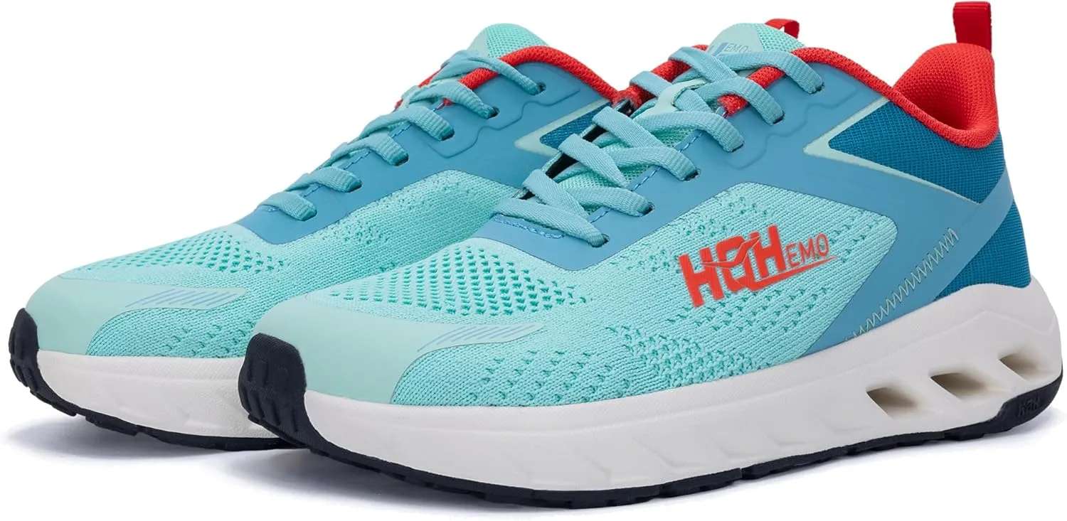 Women Wide-Toe Box Walking Athletic Sneakers Zero Drop Tennis Shoes Wide Width Running Jogging for Gym Outdoor Sport