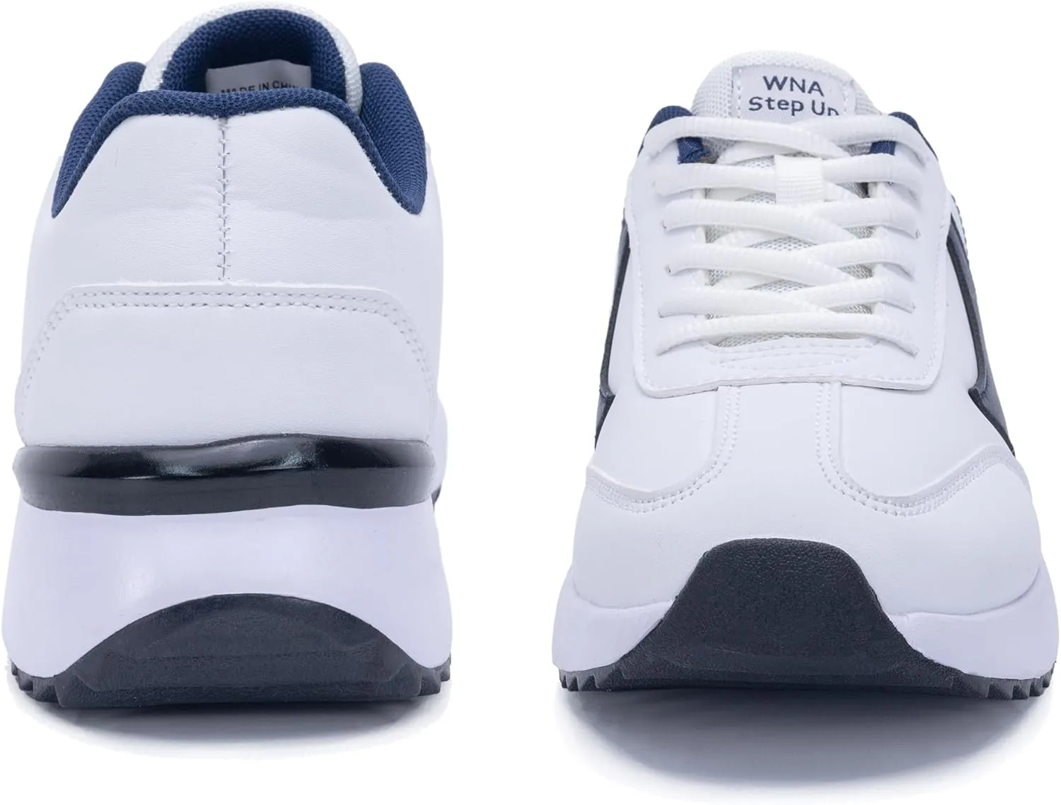 Women's Fashion Leather Sneakers LYNSS 1.0 Comfortable Walking Shoes Lace Up Casual Retro Classic Sneaker