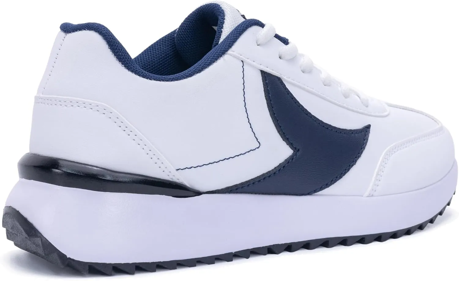 Women's Fashion Leather Sneakers LYNSS 1.0 Comfortable Walking Shoes Lace Up Casual Retro Classic Sneaker