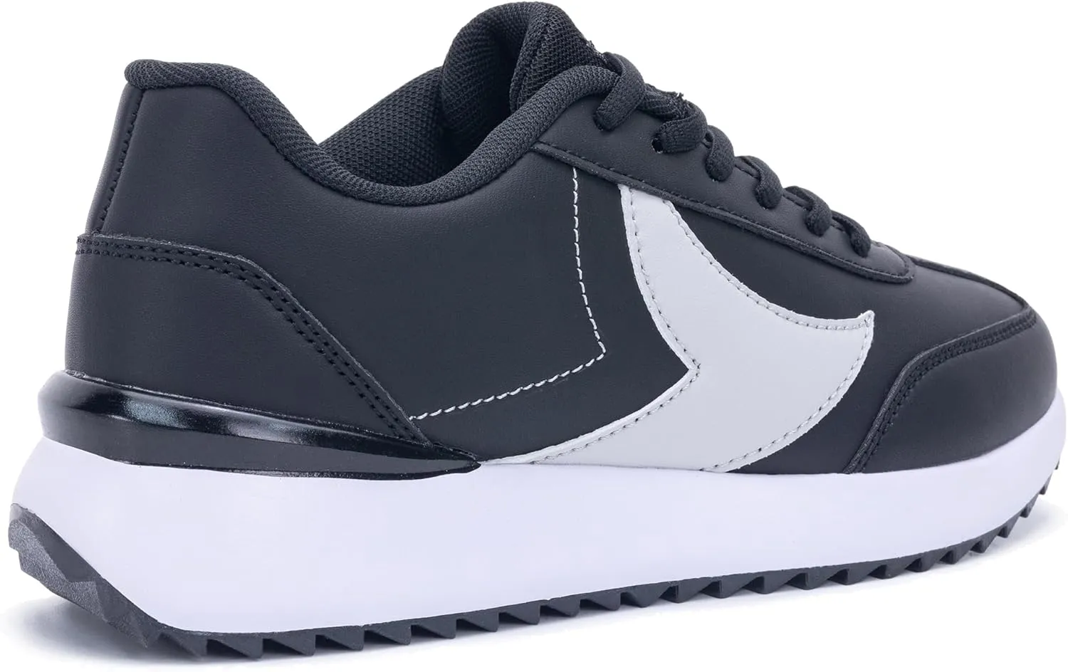 Women's Fashion Leather Sneakers LYNSS 1.0 Comfortable Walking Shoes Lace Up Casual Retro Classic Sneaker