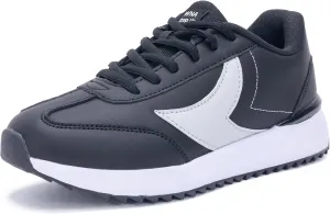 Women's Fashion Leather Sneakers LYNSS 1.0 Comfortable Walking Shoes Lace Up Casual Retro Classic Sneaker