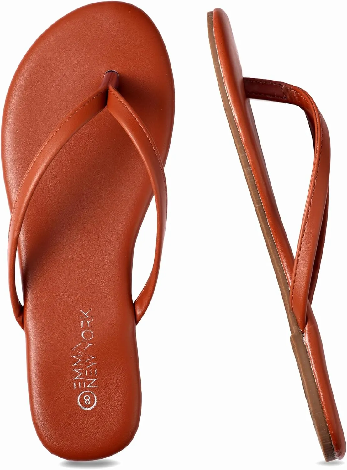 Womens Flip Flops Lightweight Comfortable Summer Essentials Sandals For Women Beach Vacation Casual Walking Cushion Sandals Comfortable Thong Flat Slip On Flip flops