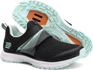 Women’s Indoor Cycling Shoes SPD Cleats Compatible Comfortable and Breathable Road Bike Shoes