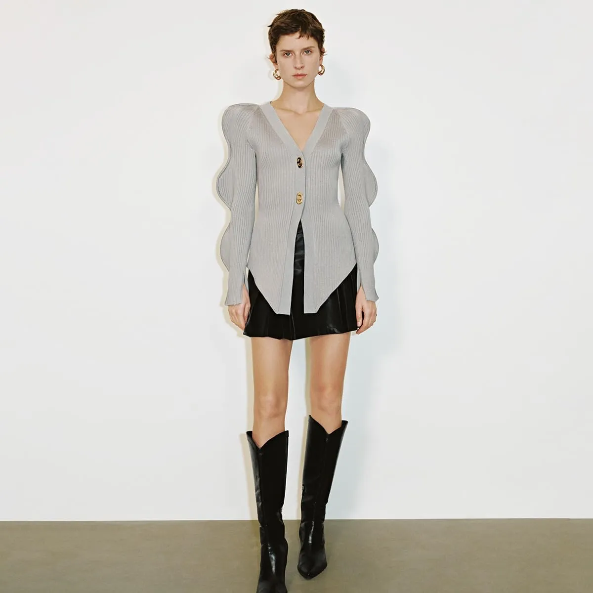 Women's Knit Cardigan Sweaters Long Sleeve Button Down Open Front Casual Outwear Trendy 2025