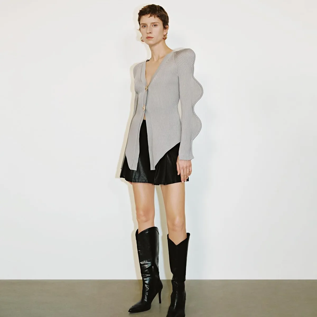 Women's Knit Cardigan Sweaters Long Sleeve Button Down Open Front Casual Outwear Trendy 2025