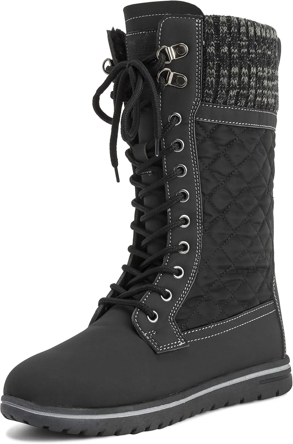 Womens Rain Thermal Warm Snow Winter Knee High Waterproof Boots