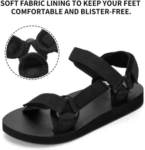 Women's Sandals Hiking Sport Sandals with Arch Support Yoga Mat Insole Comfortable Walking Water Sandals for Beach Travel Athletic