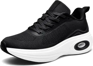 Wondamo Women's Walking Running Shoes Cushioning Lightweight Athletic Shoes Comfortable Supportive Non Slip Tennis Gym Workout Trainning Sneakers