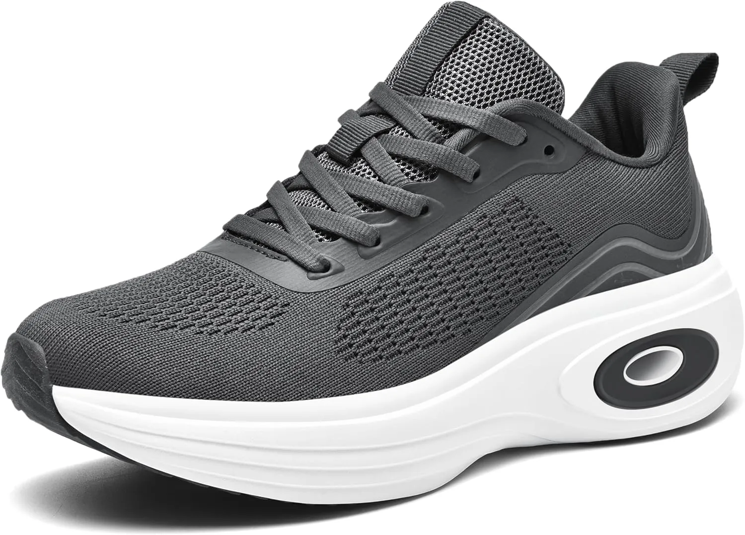 Wondamo Women's Walking Running Shoes Cushioning Lightweight Athletic Shoes Comfortable Supportive Non Slip Tennis Gym Workout Trainning Sneakers