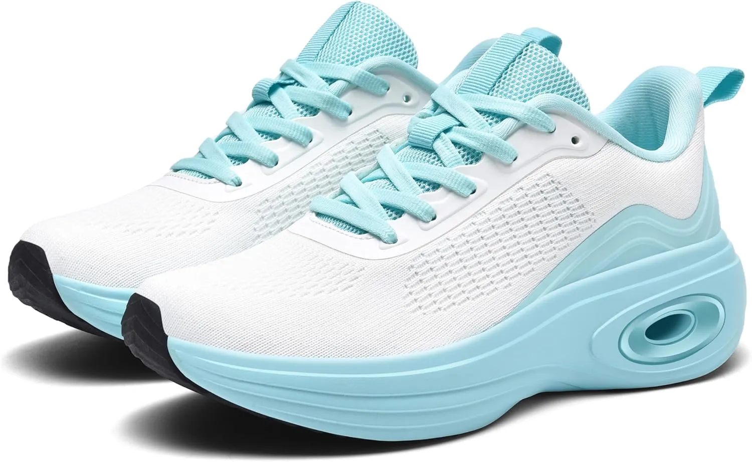 Wondamo Women's Walking Running Shoes Cushioning Lightweight Athletic Shoes Comfortable Supportive Non Slip Tennis Gym Workout Trainning Sneakers
