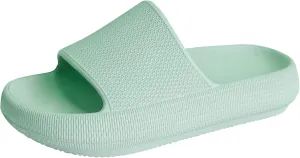 WYSBAOSHU Kids Cloud Slides Girls Boys Slip On Slide Sandals Comfort Non-Slip Thick Sole Slippers Summer Shower Shoes Pool Beach Water Shoes